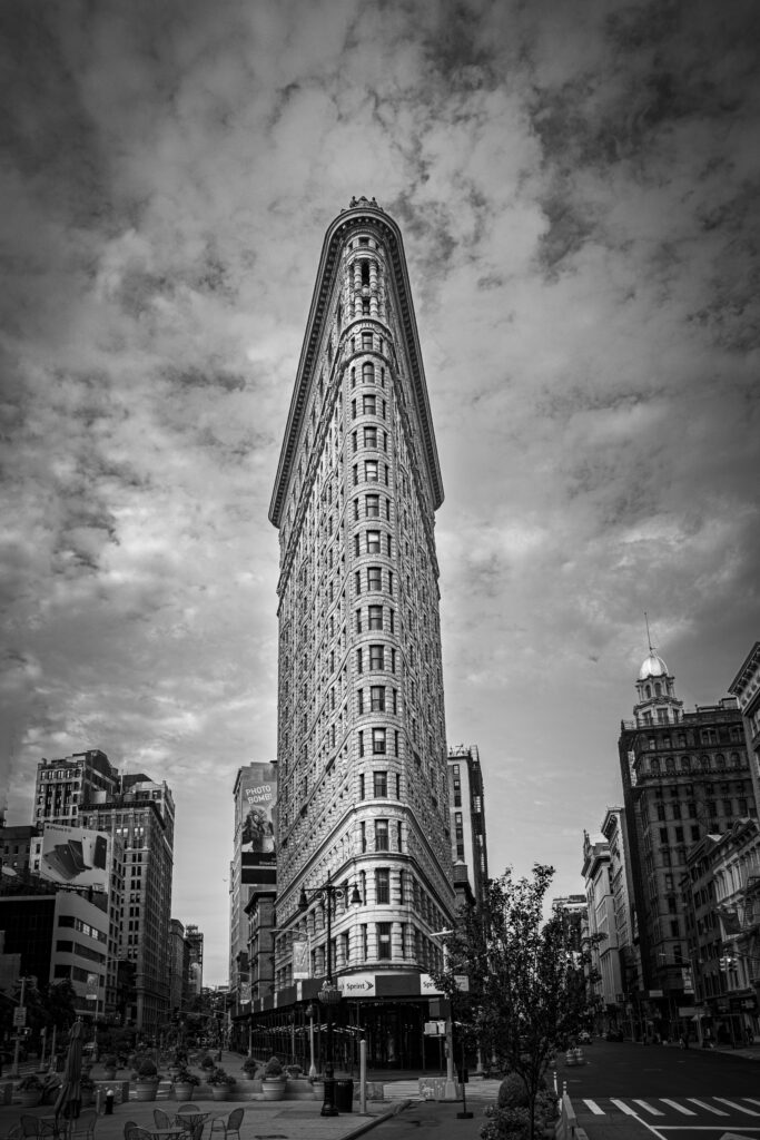 The Flatiron Building in New York City